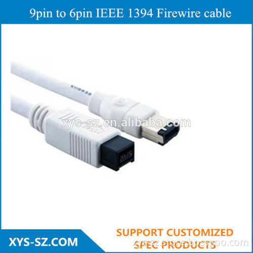 9pin to 6pin IEEE 1394 Firewire cable